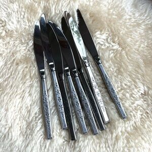 Vintage MCM Stainless Dinner Knives